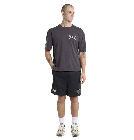 Everlast Box Fit Crew Tee - Aged Black
