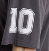 Everlast Box Fit Crew Tee - Aged Black