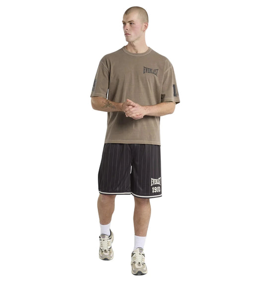 Everlast Box Fit Crew Tee - Walnut