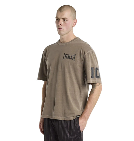 Everlast Box Fit Crew Tee - Walnut