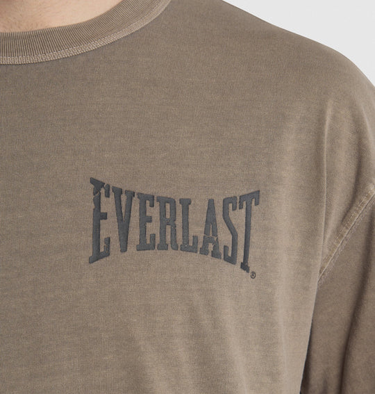 Everlast Box Fit Crew Tee - Walnut