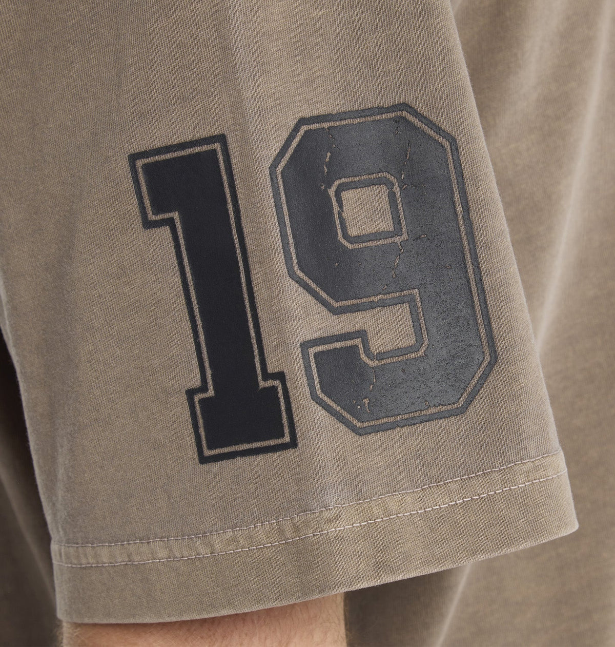 Everlast Box Fit Crew Tee - Walnut