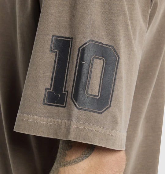 Everlast Box Fit Crew Tee - Walnut