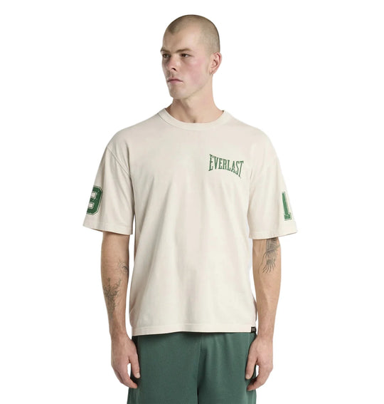 Everlast Box Fit Crew Tee - Vintage White