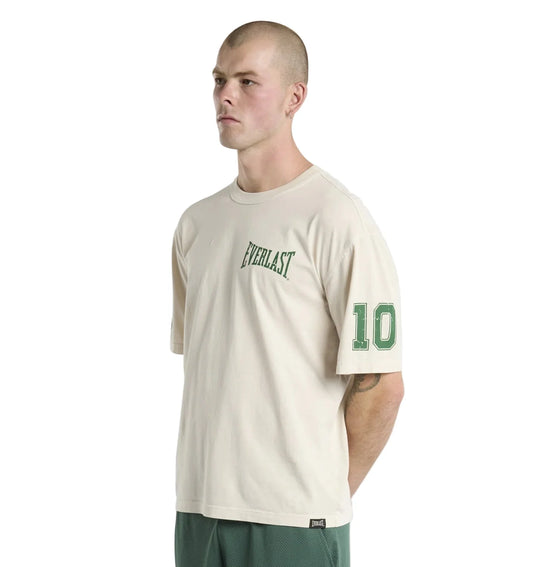 Everlast Box Fit Crew Tee - Vintage White
