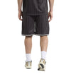Everlast Pinstripe Mesh Court Shorts - Black