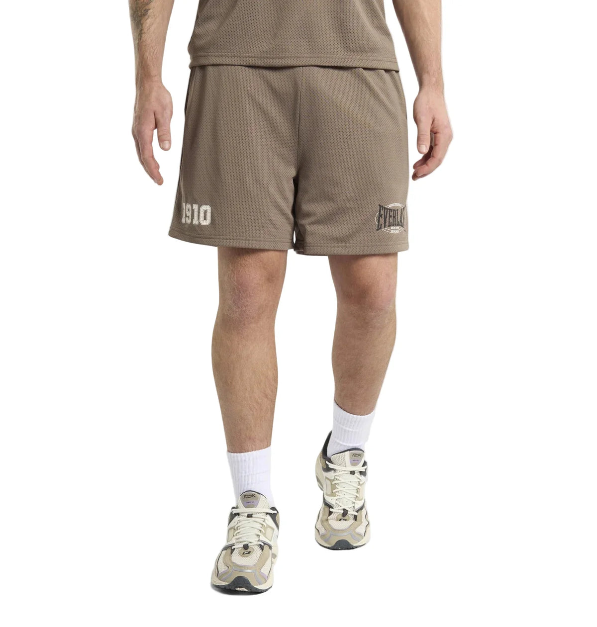 Everlast Field Mesh Shorts - Walnut