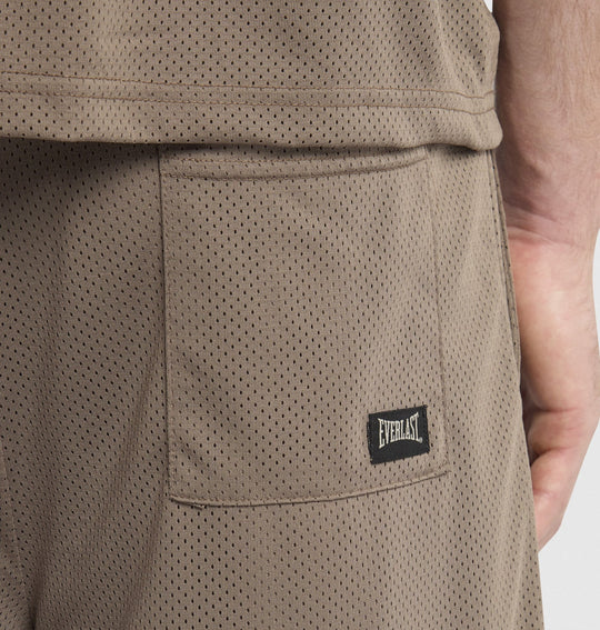 Everlast Field Mesh Shorts - Walnut