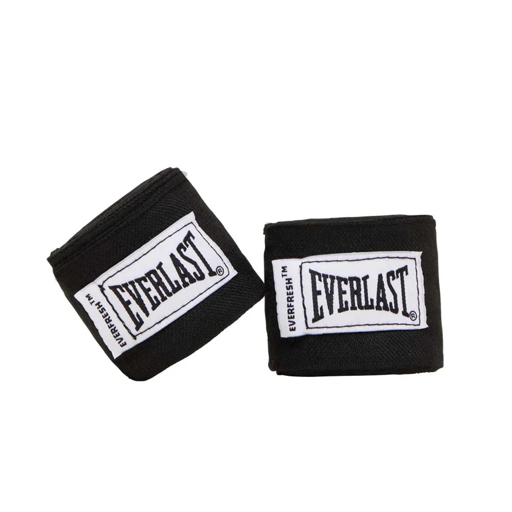 Everlast Pro Style Hand Wraps - 180 inch - Black