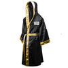 Everlast Hooded Full Length Robe - Black/Gold