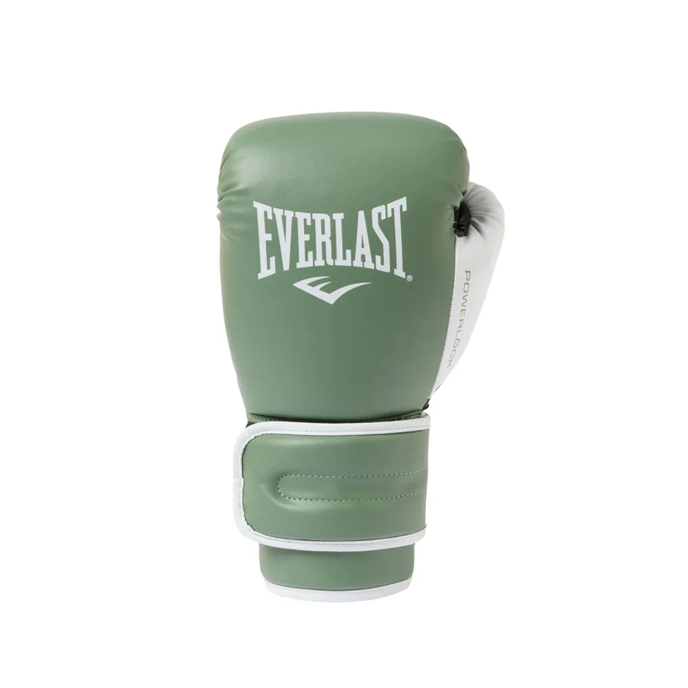 Everlast Power Lock 2 Training Gloves - Army Green/White