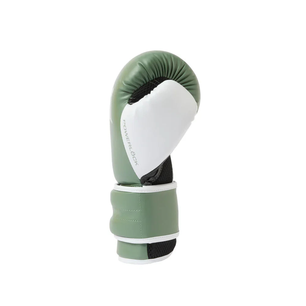 Everlast Power Lock 2 Training Gloves - Army Green/White