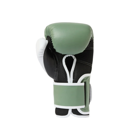 Everlast Power Lock 2 Training Gloves - Army Green/White