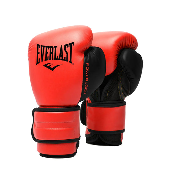 Everlast Power Lock 2 Training Gloves - 16 oz - Red/Black