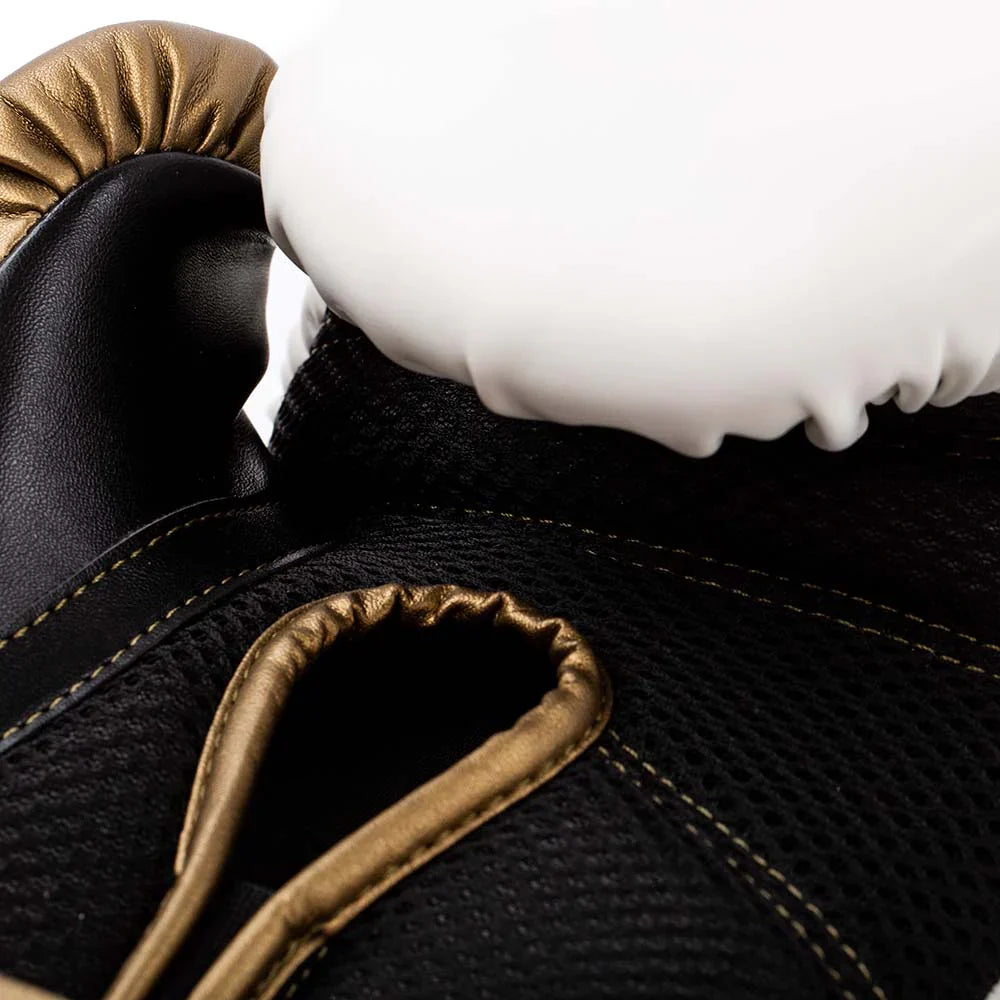 Everlast Power Lock 2 Training Gloves - White/Gold