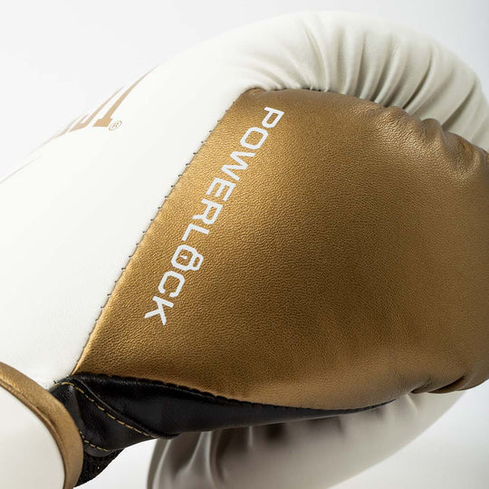 Everlast Power Lock 2 Training Gloves - White/Gold