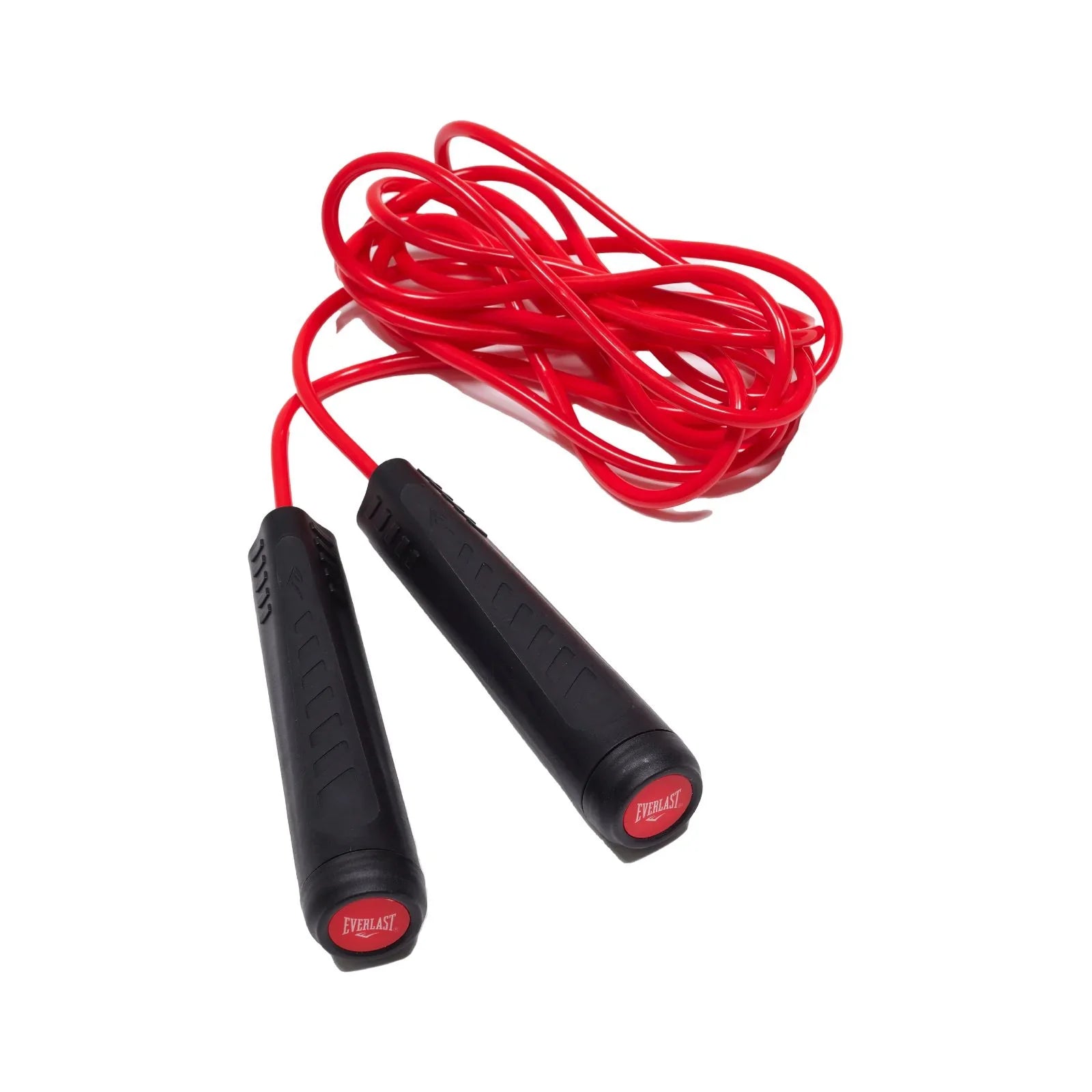 Everlast Adjustable Weighted Jump Rope - Black/Red