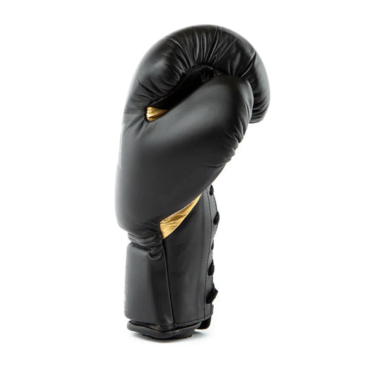Everlast MX2 Pro Lace Up Training Gloves - Black/Gold