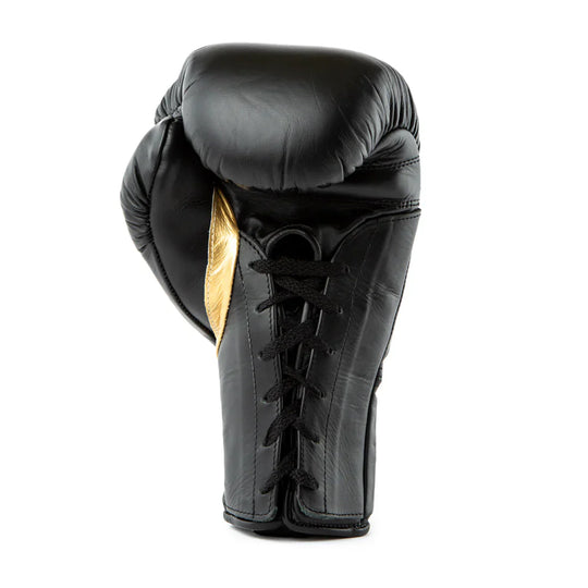 Everlast MX2 Pro Lace Up Training Gloves - Black/Gold