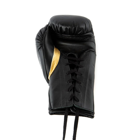 Everlast MX2 Pro Lace Up Training Gloves - Black/Gold
