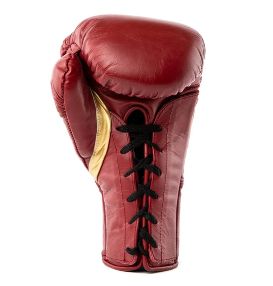 Everlast MX2 Pro Lace Up Training Gloves - Red/Gold