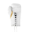 Everlast MX2 Pro Lace Up Training Gloves - White/Gold