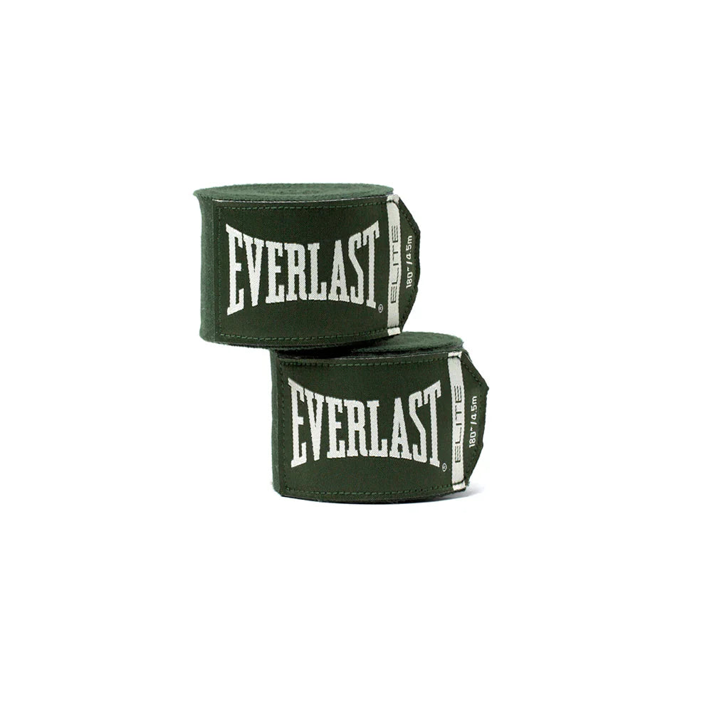 Everlast Elite Hand Wraps - 180 inch - Green
