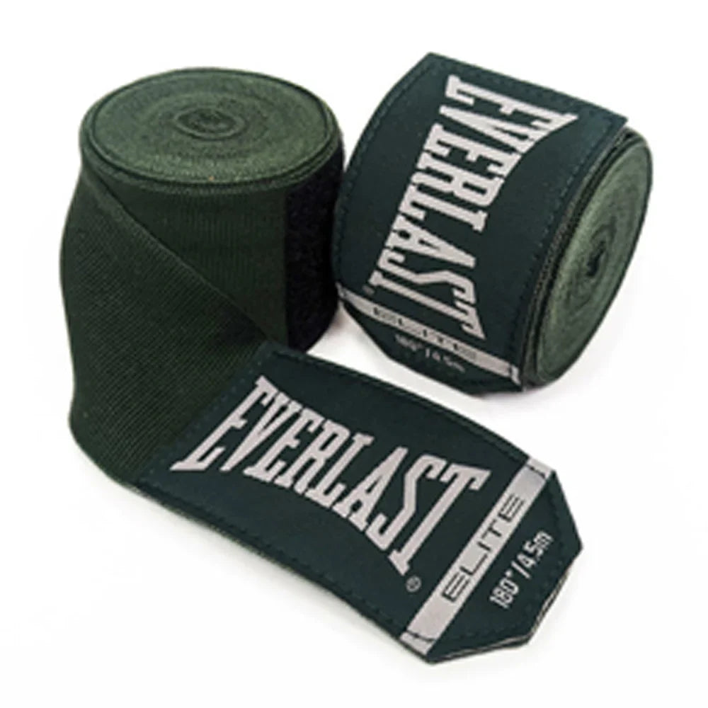 Everlast Elite Hand Wraps - 180 inch - Green