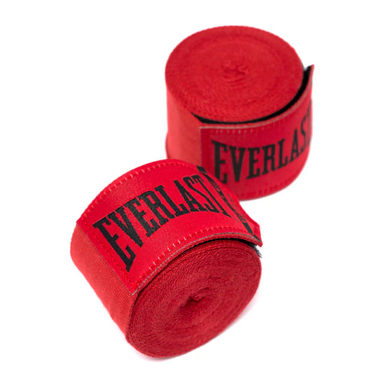 Everlast Elite Hand Wraps - 180 inch - Red