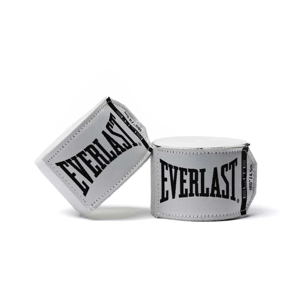 Everlast Elite Hand Wraps - 180 inch - White