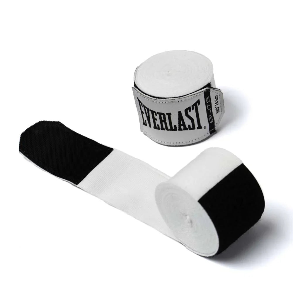 Everlast Elite Hand Wraps - 180 inch - White