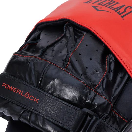 Everlast Power Lock Pro Focus Mitts - Red/Black