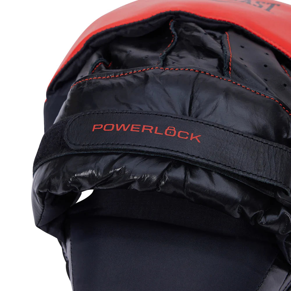 Everlast Power Lock Pro Focus Mitts - Red/Black