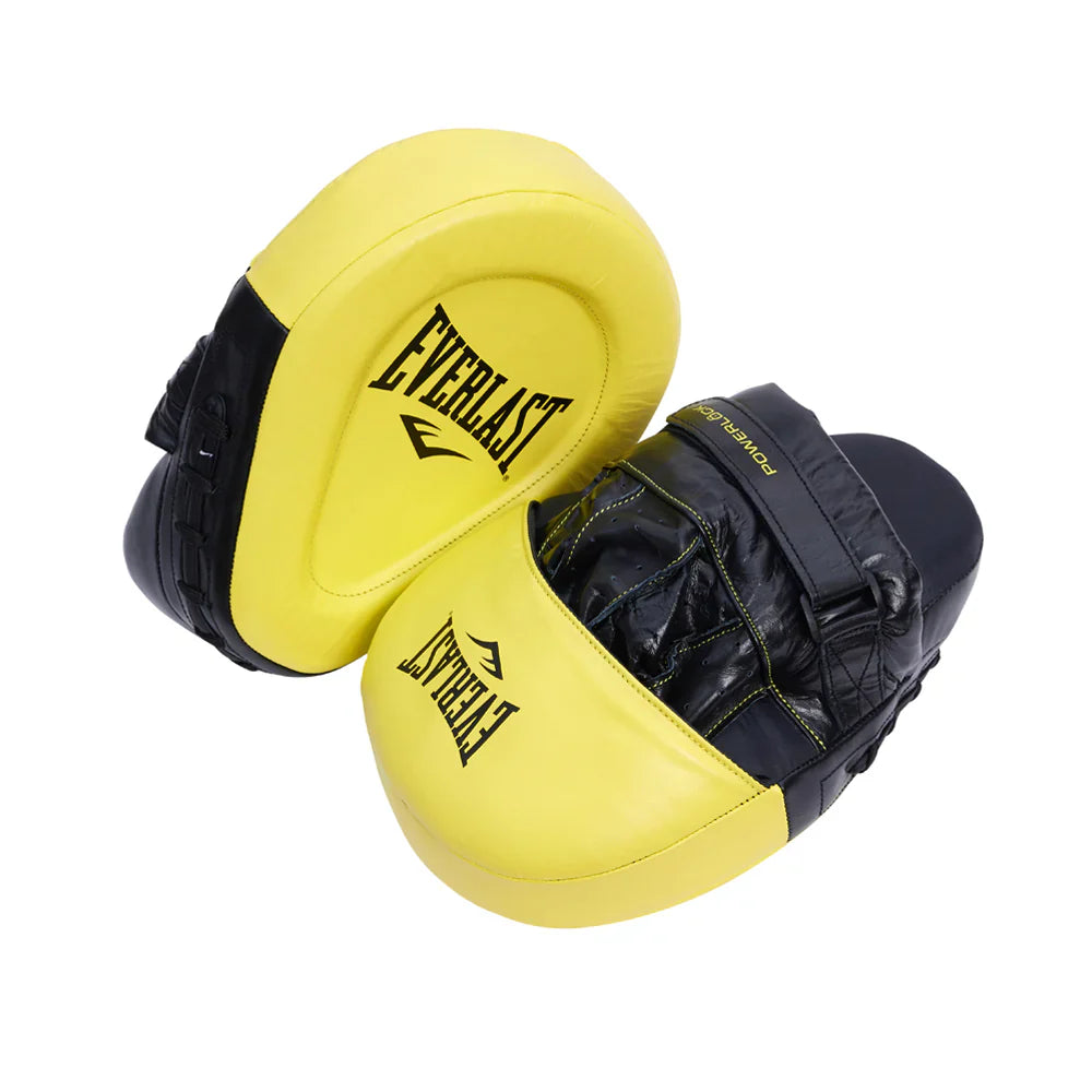 Everlast Power Lock Pro Focus Mitts - OneSize - Yellow/Black