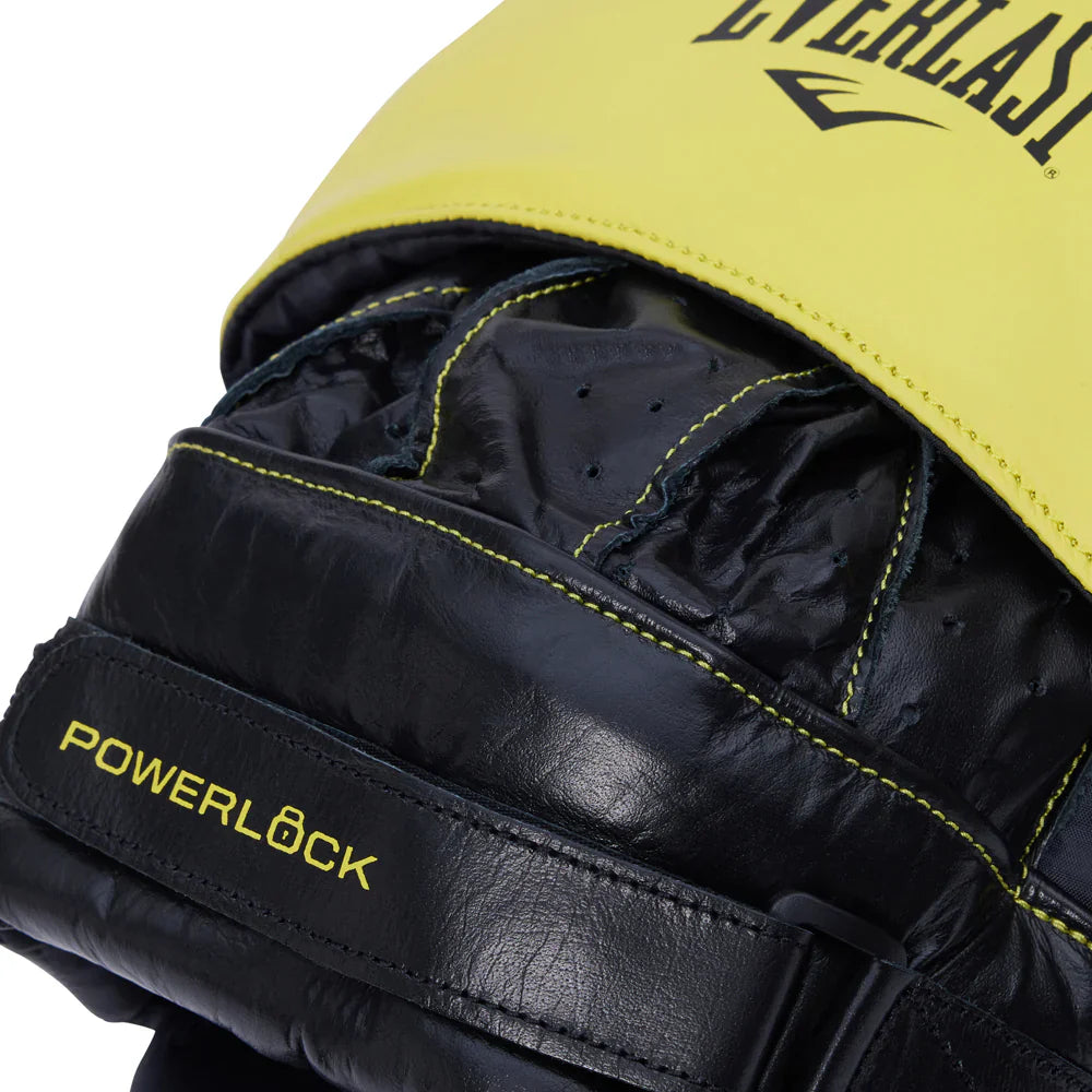 Everlast Power Lock Pro Focus Mitts - OneSize - Yellow/Black