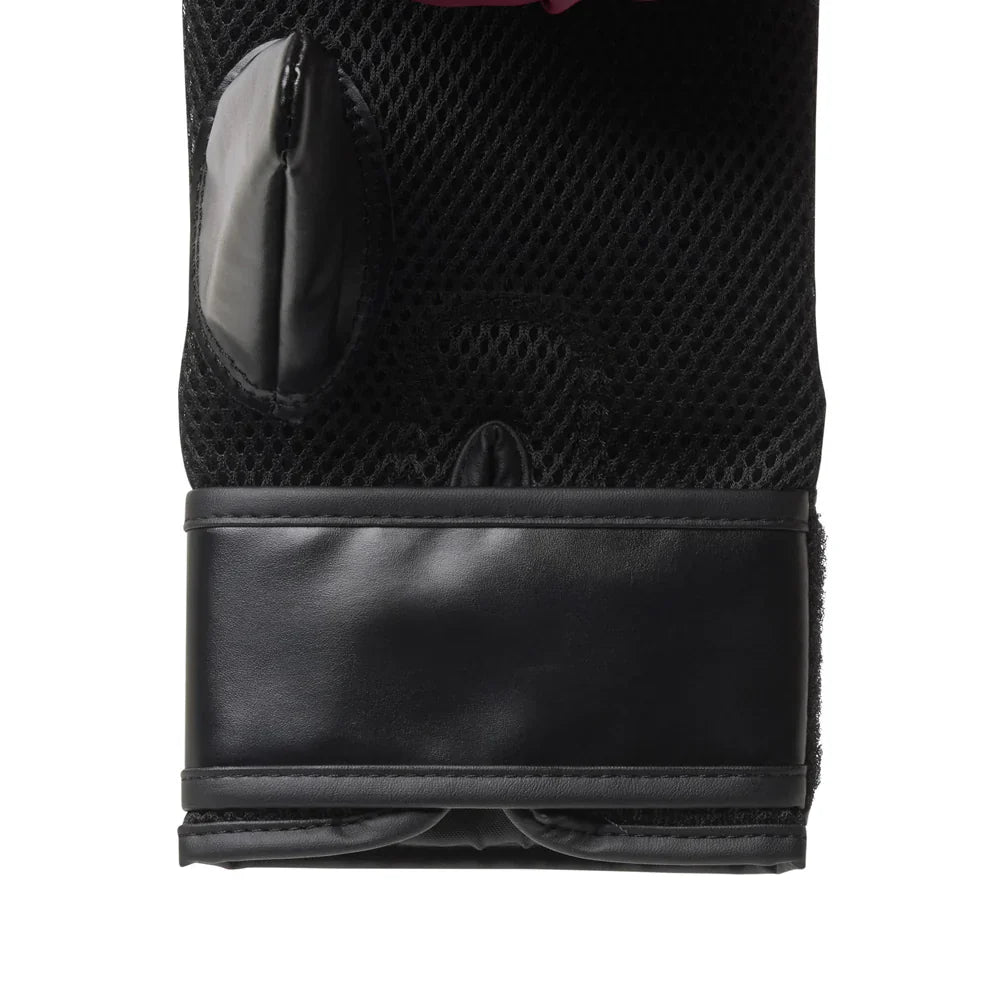 Everlast Elite Tempo Cardio Boxing Gloves - Deep Cherry/Black