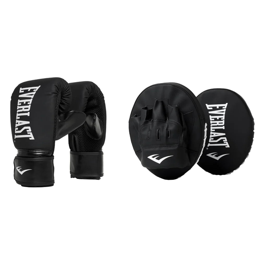 Everlast Elite Tempo Cardio Mitt Kit - Black/White