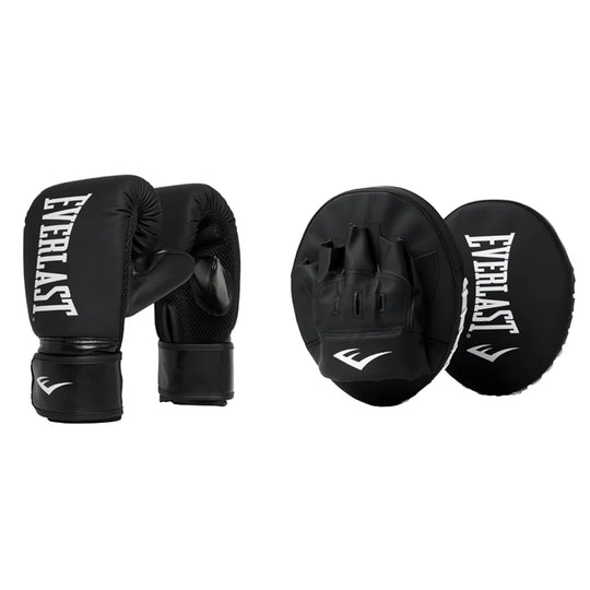 Everlast Elite Tempo Cardio Mitt Kit - Black/White