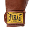 Everlast 1910 Pro Boxing Gloves - Hook & Loop - Brown
