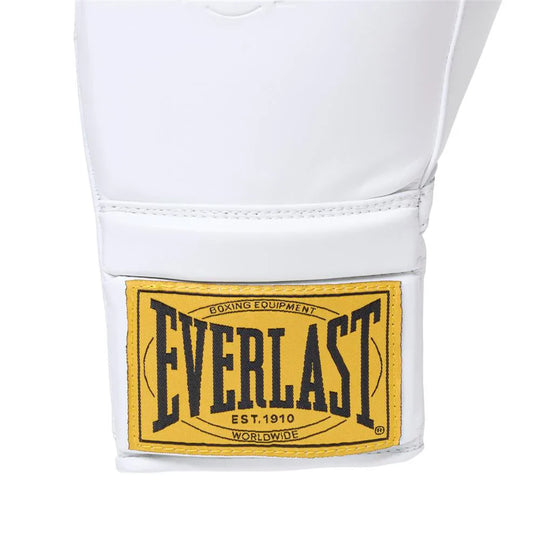 Everlast 1910 Pro Boxing Gloves - Lace Up - White