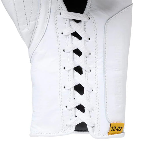 Everlast 1910 Pro Boxing Gloves - Lace Up - White