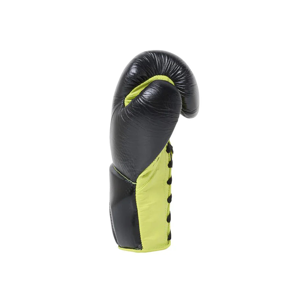 Everlast Protex Fight Gloves - Lace Up - Black/Green