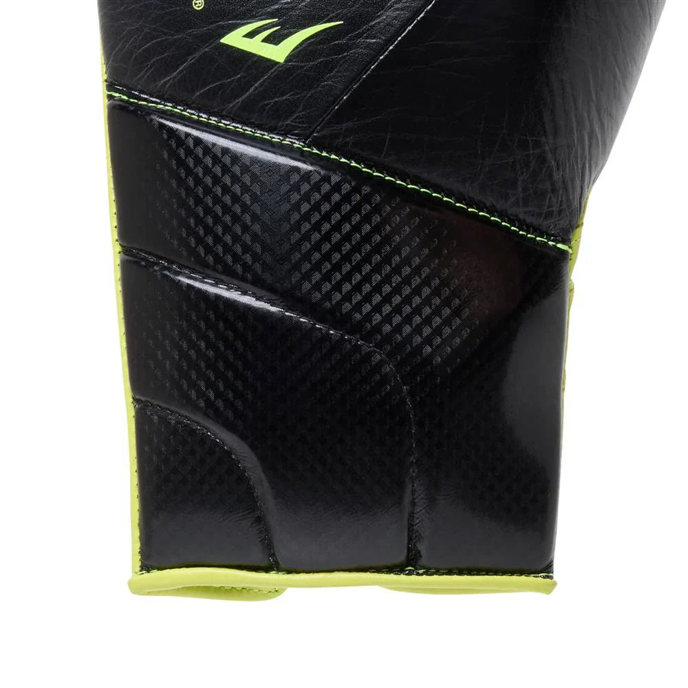 Everlast Protex Fight Gloves - Lace Up - Black/Green