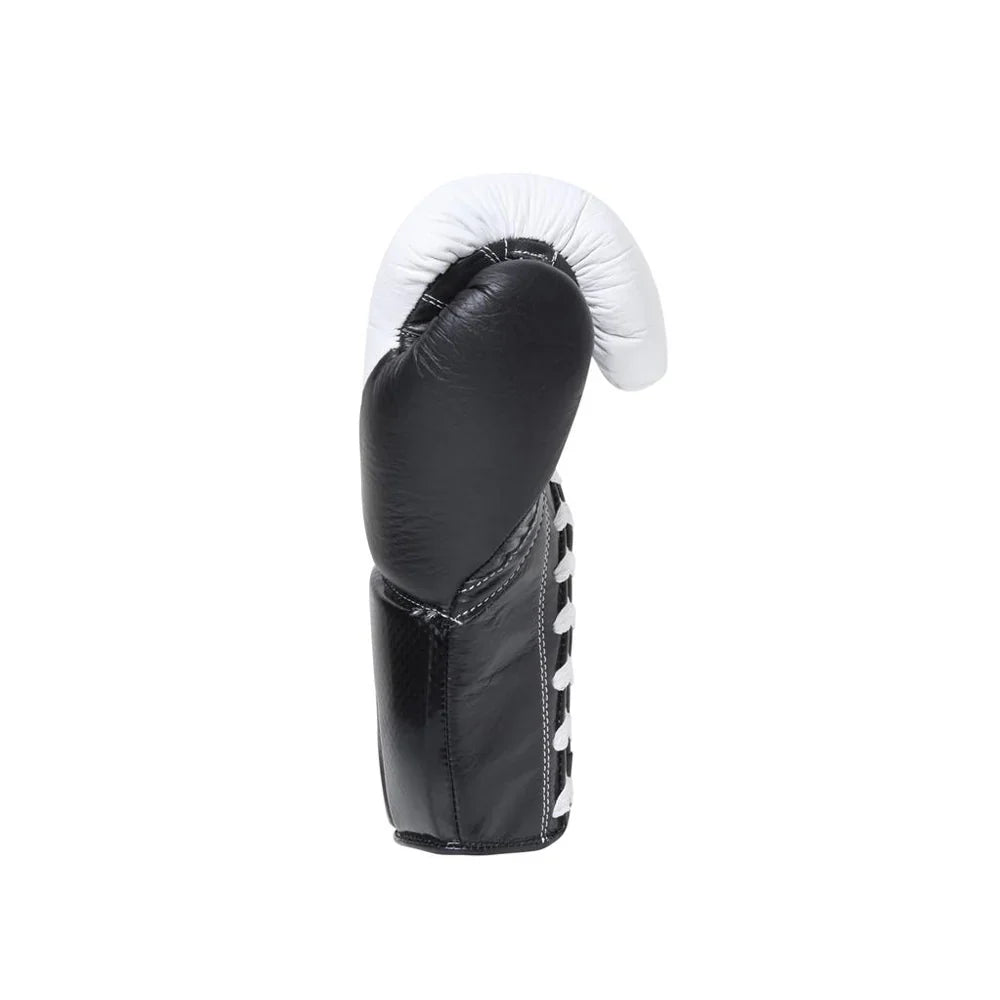 Everlast Protex Fight Gloves - Lace Up - White/Black