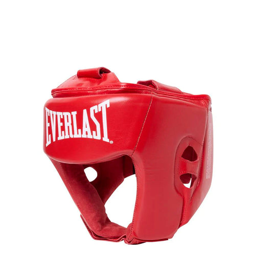 Everlast Amateur Competition Headgear - Red