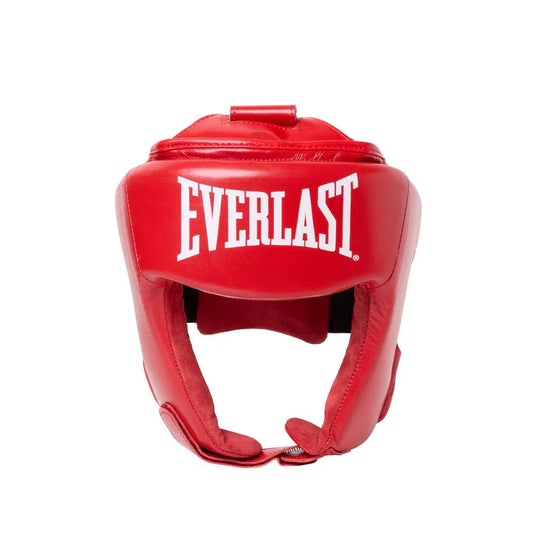Everlast Amateur Competition Headgear - Red