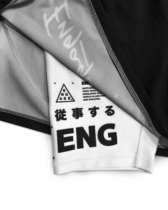 Engage Billboard 2-in-1 Fight Shorts - Black