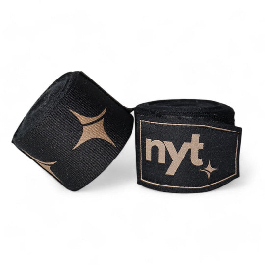 NYT Staple Series Hand Wraps Black/Sand Hand Wraps NYT