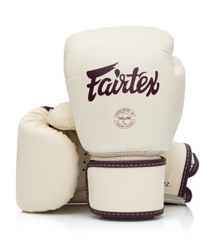 Fairtex Leather Boxing Gloves - Khaki