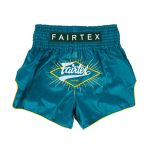 Fairtex Focus Blue Muay Thai Shorts
